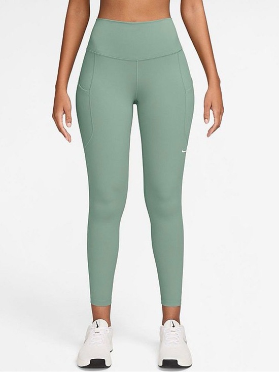 Nike Pants - Nike One Women’s Pocketed 7/8 Ankle Leggings Green Plus Size 2X New